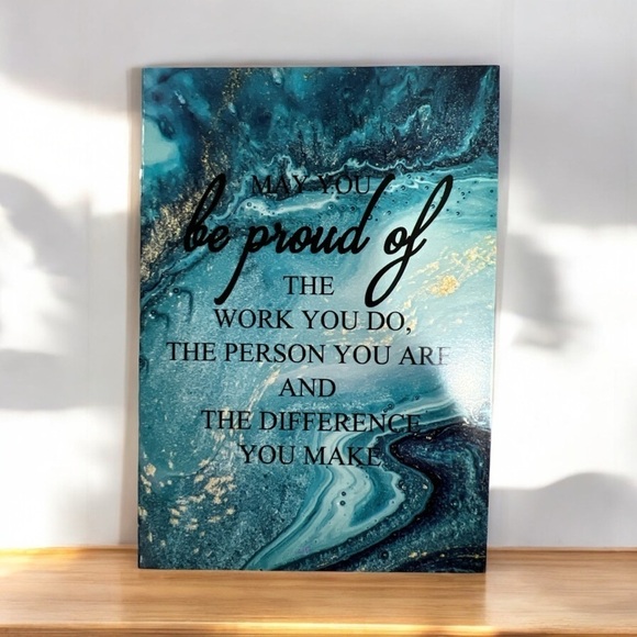 Appreciation Gift Thank you Gift Set engraved Pen and Book | May you be proud - Picture 3 of 8